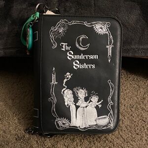 The Sanderson Sisters Black Shoulder Bag